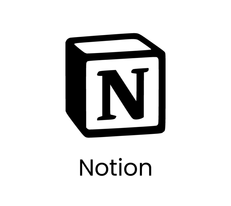 Damien Digital, design UXUI, designer, icône logiciel Notion, outil gestion de projets et organisation utilisé